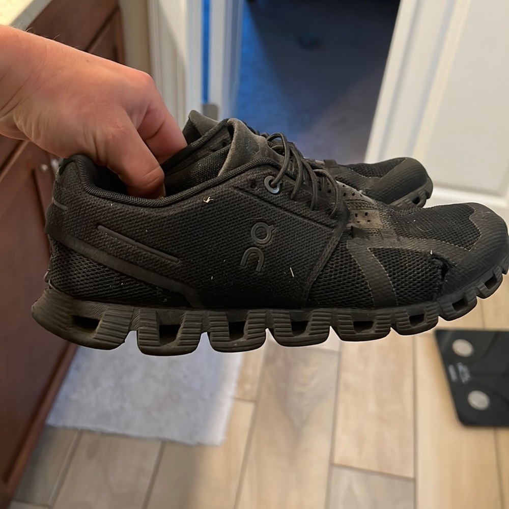 Black On Cloud Sneakers